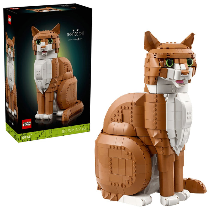 LEGO IDEAS 21376 Оранжева котка
