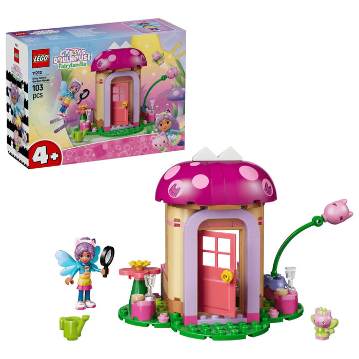 LEGO GABBY'S DOLLHOUSE 11212 - Къщичката на феята Кити в градината