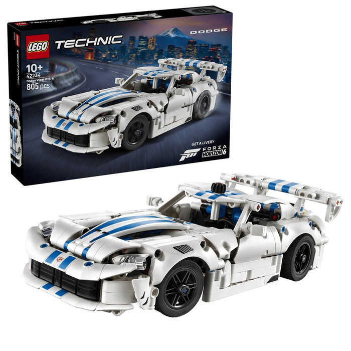 LEGO TECHNIC 42234 Dodge Viper GTS-R Спортен автомобил