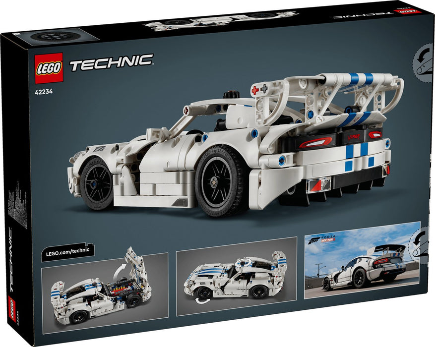 LEGO TECHNIC 42234 Dodge Viper GTS-R Спортен автомобил