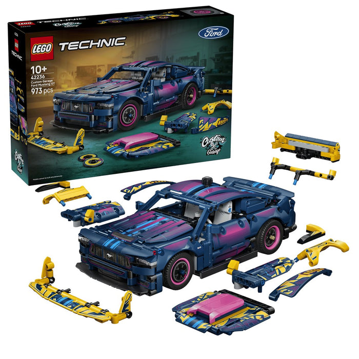 LEGO TECHNIC 42236 Персонализиран гараж Ford Mustang GT
