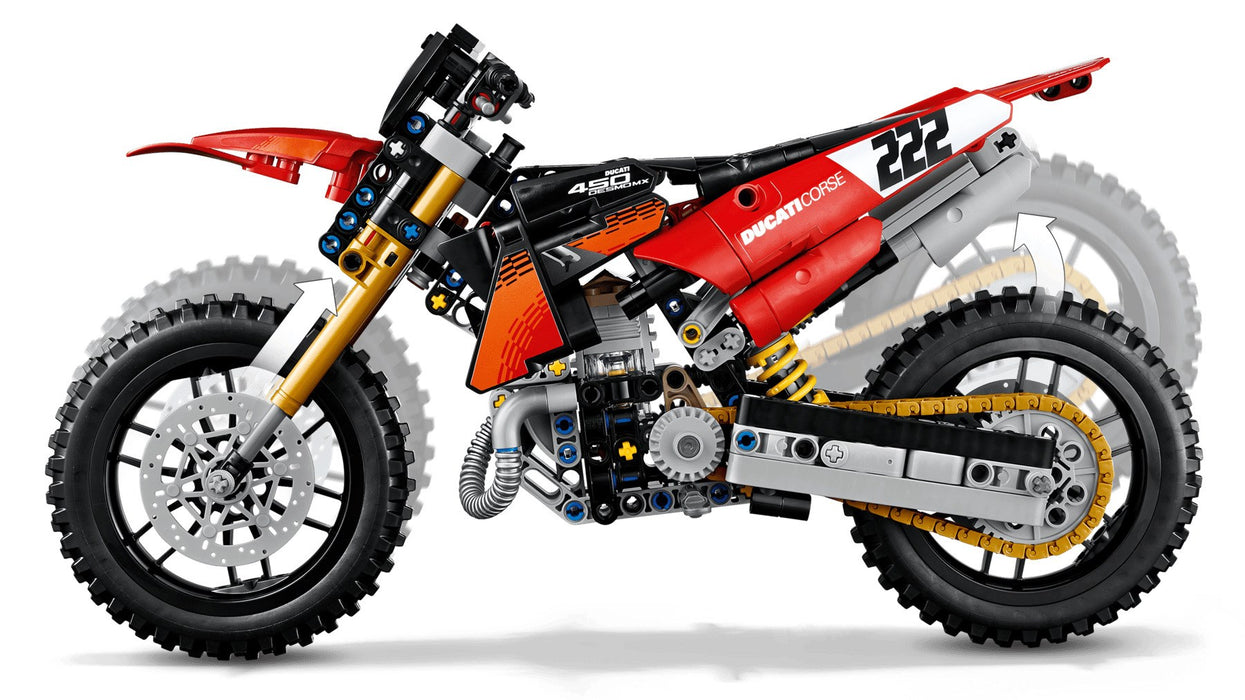 LEGO TECHNIC 42238 Ducati Desmo450 MX Factory