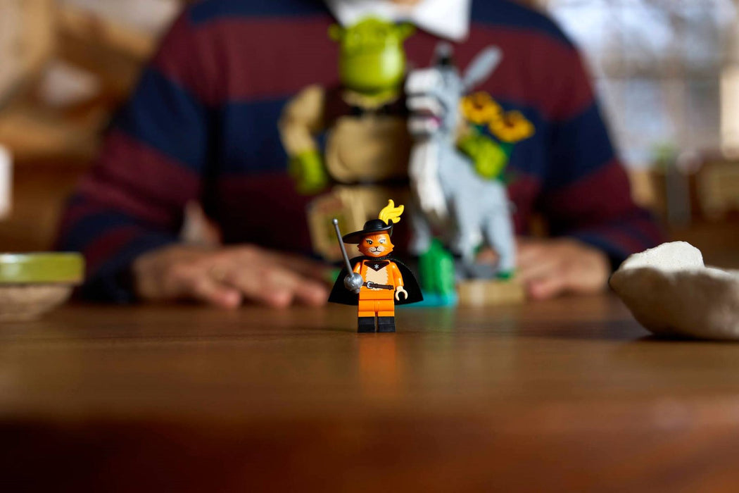 LEGO ICONS 72423 Шрек, магарето и котаракът в чизми
