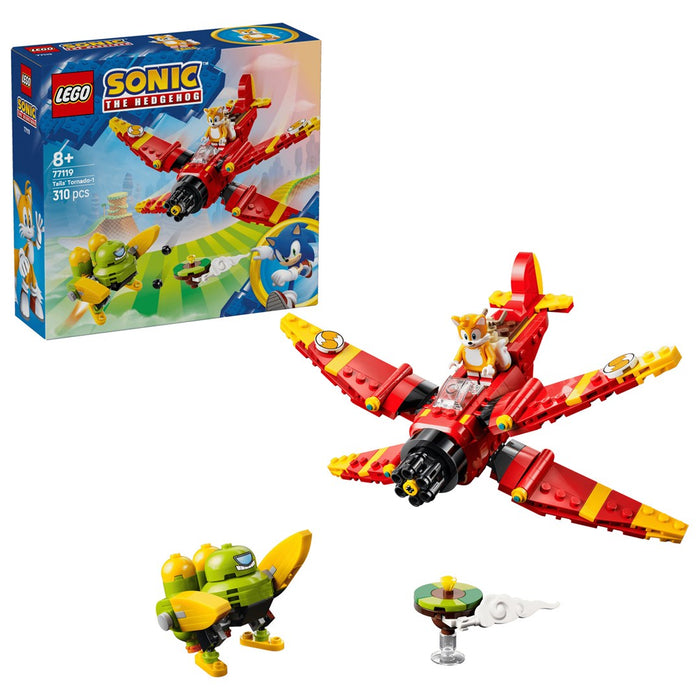 LEGO SONIC THE HEDGEHOG 77119 Опашки и Торнадо-1