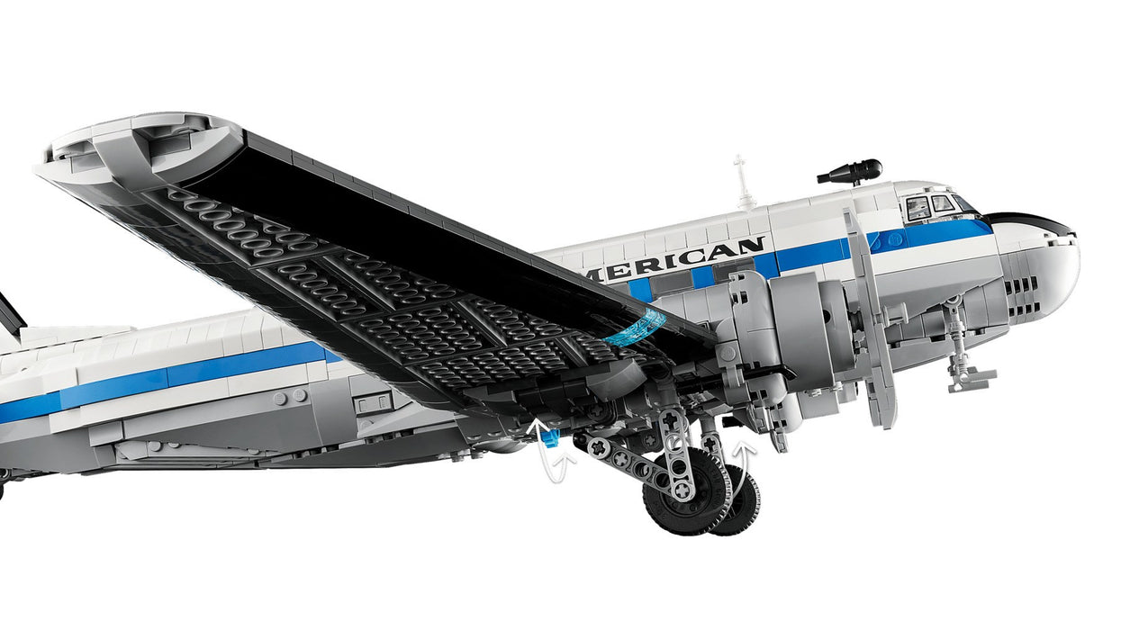 LEGO ICONS 11378 Самолет Douglas DC-3 PAN AM