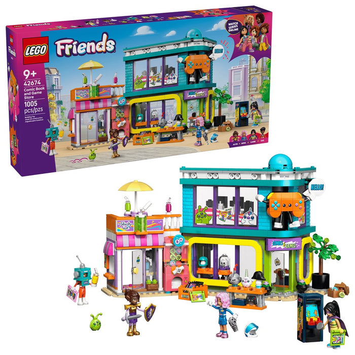 LEGO FRIENDS 42674 Магазин за комикси и игри