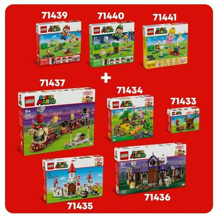 Строителна Игра Lego King Boo's Haunted Mansion Многоцветен
