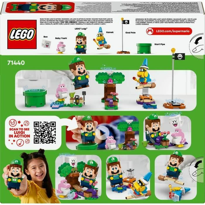 Строителна Игра Lego 71440 Adventures with LEGO Luigi Interactive Многоцветен