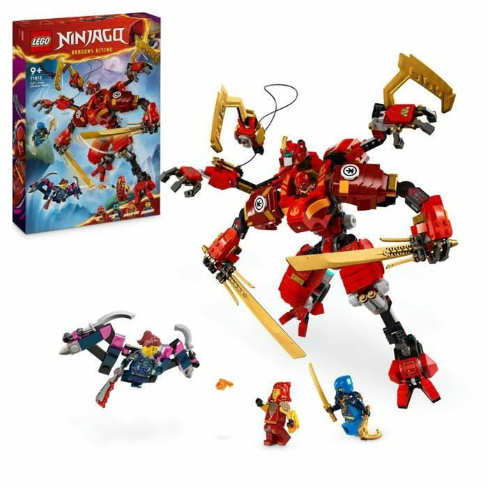 Строителна Игра Lego NINJAGO 71812 Kai's Ninja Climbing Robot Многоцветен
