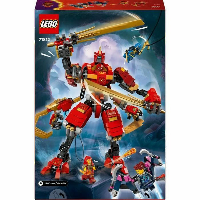 Строителна Игра Lego NINJAGO 71812 Kai's Ninja Climbing Robot Многоцветен