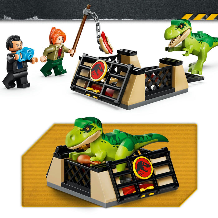 LEGO Jurassic World 77978 - Ciężarówka do transportu młodego tyranozaura