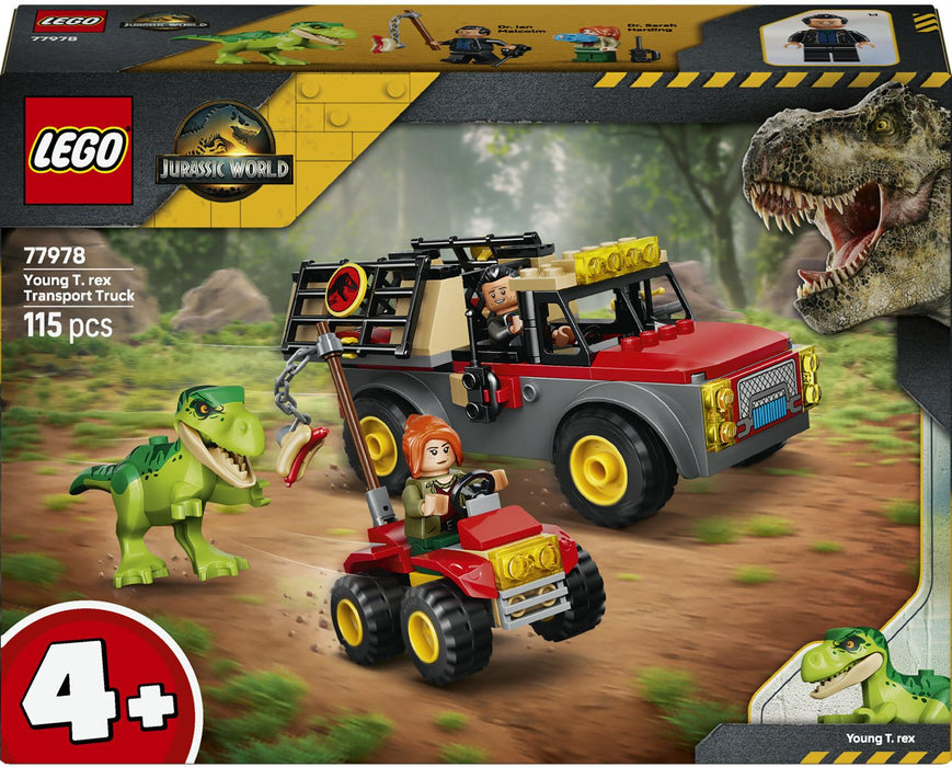LEGO Jurassic World 77978 - Ciężarówka do transportu młodego tyranozaura