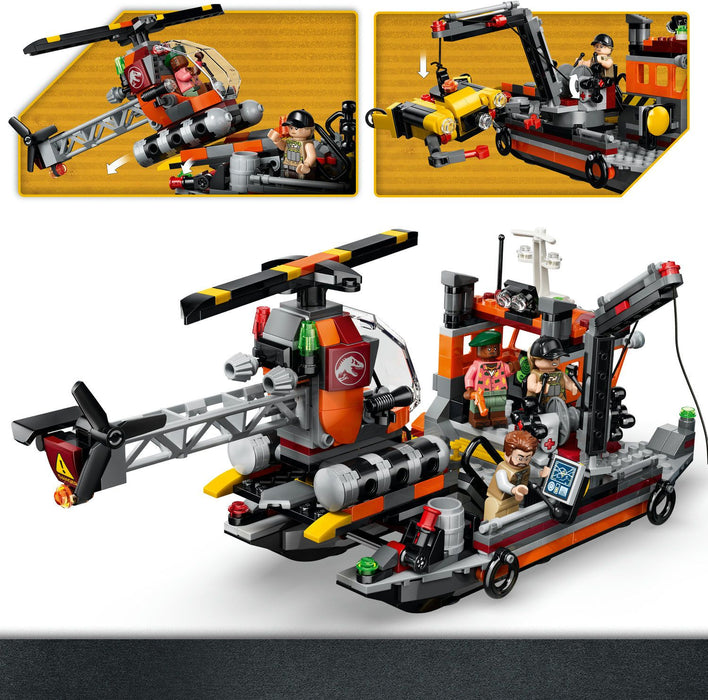 LEGO Jurassic World 77983 - Atak mozazaura na łódź