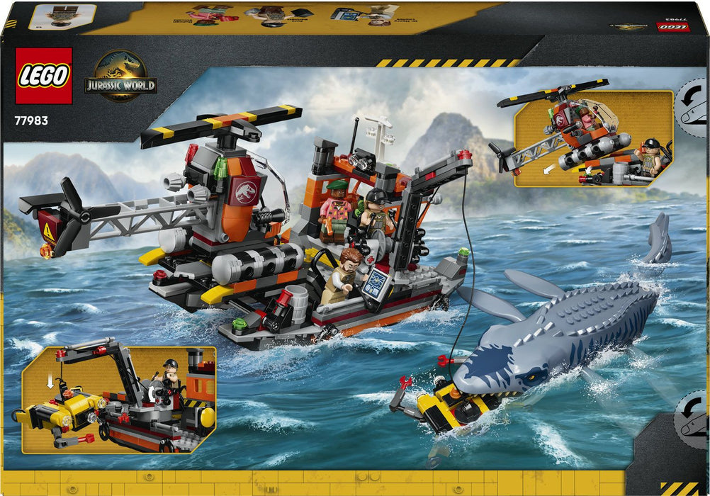 LEGO Jurassic World 77983 - Atak mozazaura na łódź