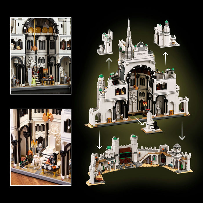 LEGO ICONS 11377 Властелинът на пръстените: Минас Тирит