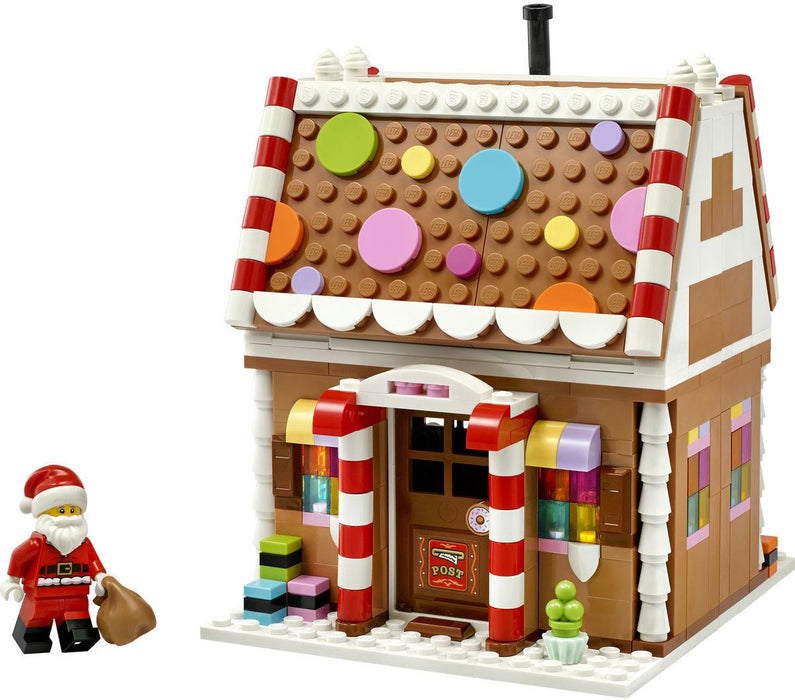 Конструктор LEGO Iconic - Празнична джинджифилова къща (40809)
