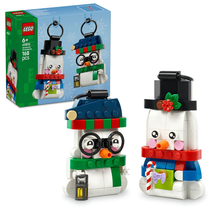 Конструктор LEGO Iconic - Играчки снежни човеци (40812)