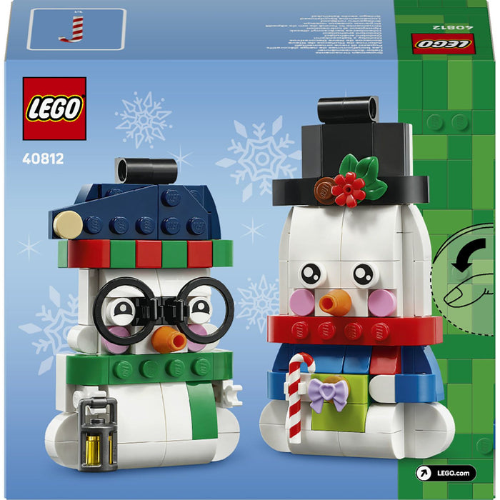 Конструктор LEGO Iconic - Играчки снежни човеци (40812)