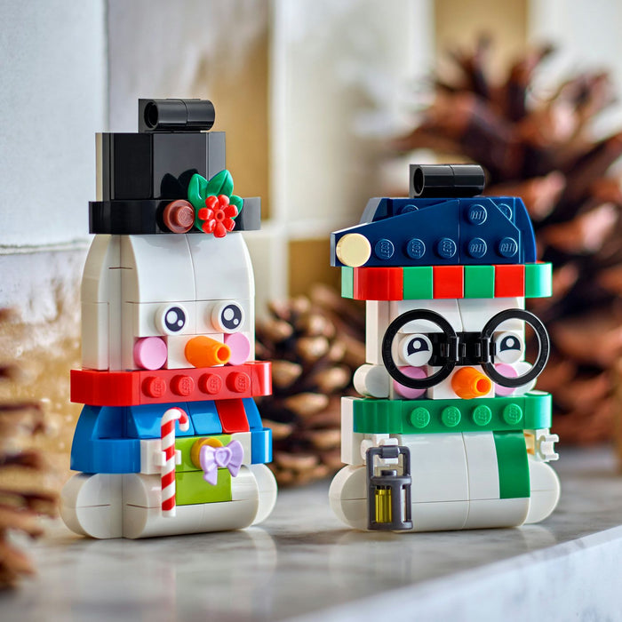Конструктор LEGO Iconic - Играчки снежни човеци (40812)