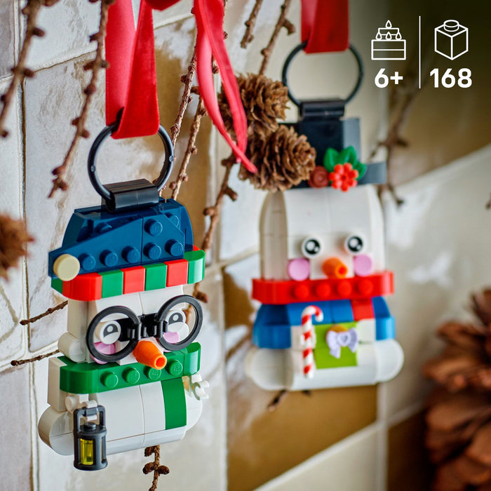 Конструктор LEGO Iconic - Играчки снежни човеци (40812)
