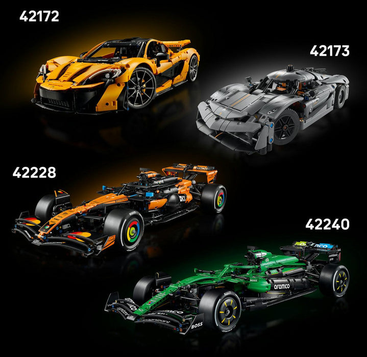 LEGO TECHNIC 42232 Koenigsegg Sadair's Spear Megacar