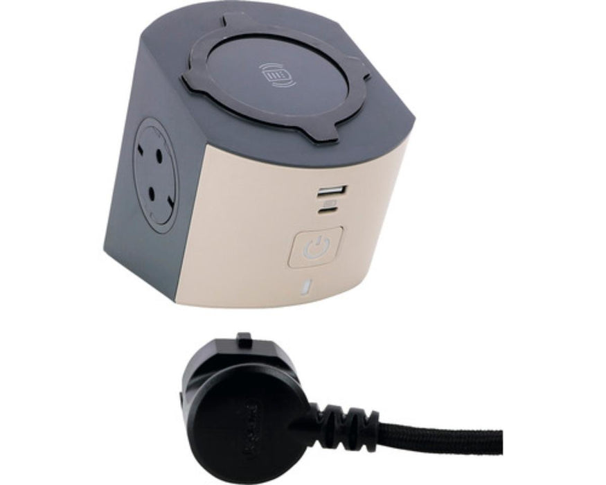 РАЗКЛОНИТЕЛ CORNER 2X2P+E USB  LEGRAND