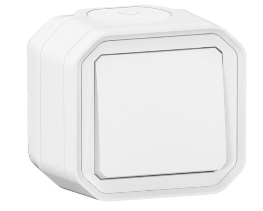 ДЕВИАТОРЕН КЛЮЧ 10А IP55 БЯЛ PLEXO NEW