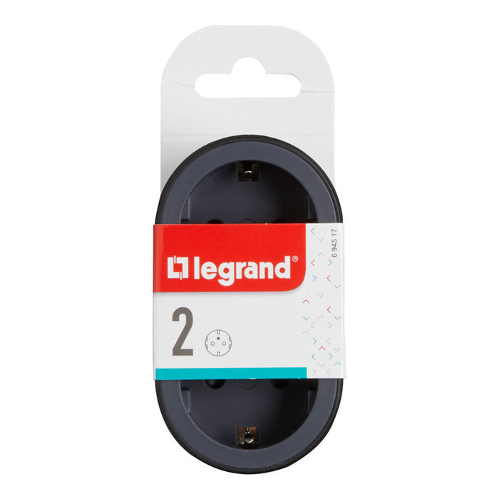 АДАПТЕР 2 ГНЕЗДА ПРАВ LEGRAND 694517