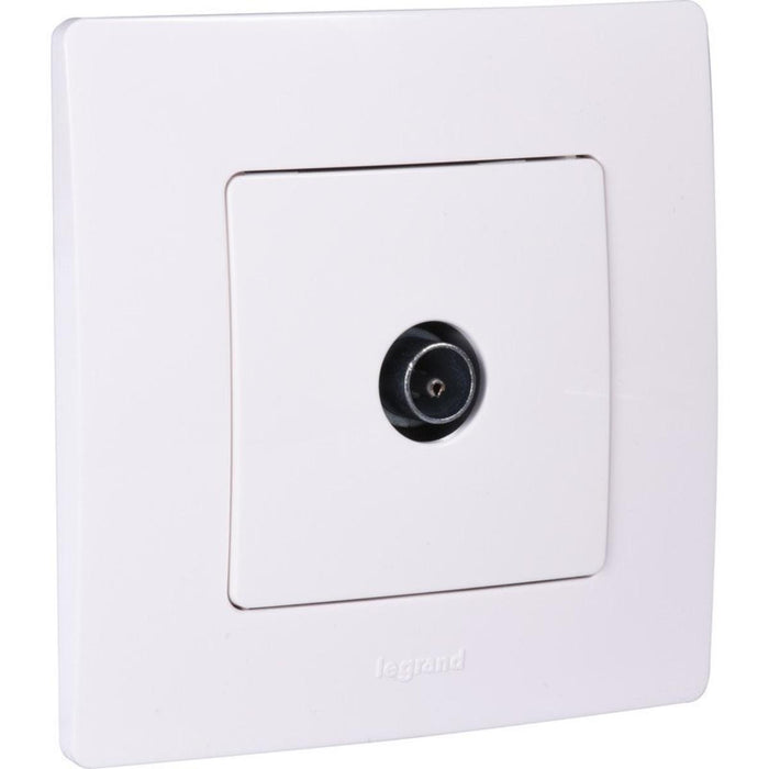 РОЗЕТКА ТЕЛЕВИЗИОННА 2dB БЯЛО NILOE