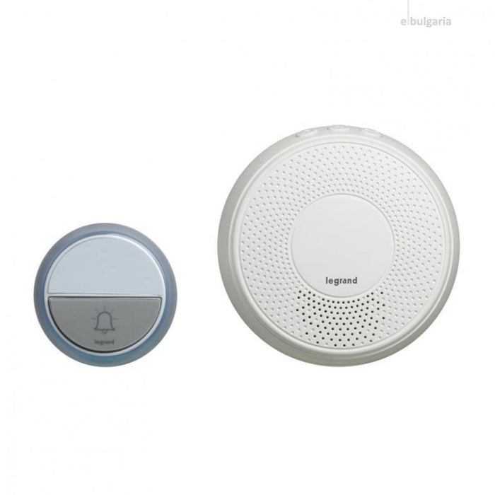ЗВЪНЕЦ БЕЗЖИЧЕН КРЪГЪЛ БЯЛ LEGRAND