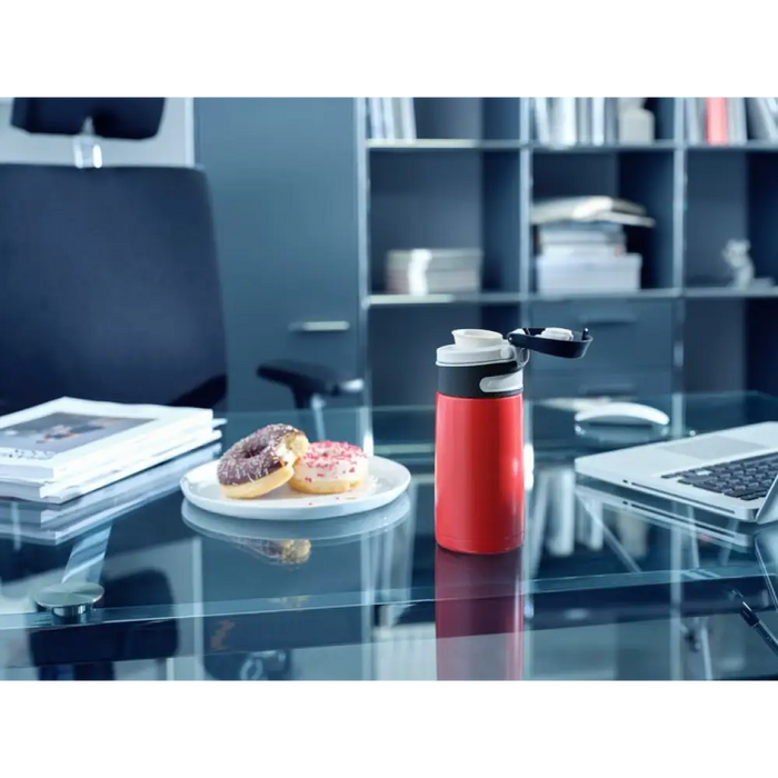 Leifheit 03245 чаша за пътуване 350 ml черна червена