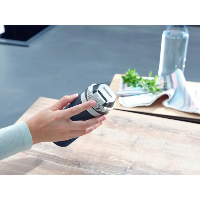 Leifheit 03247 чаша за пътуване 350 ml черно синьо