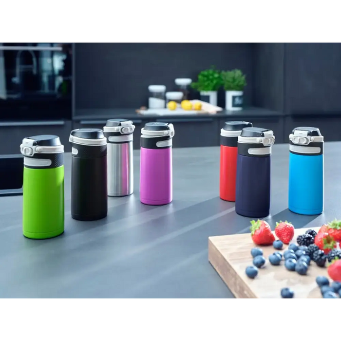 Leifheit 03247 чаша за пътуване 350 ml черно синьо