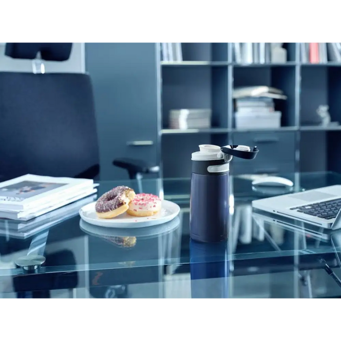 Leifheit 03247 чаша за пътуване 350 ml черно синьо