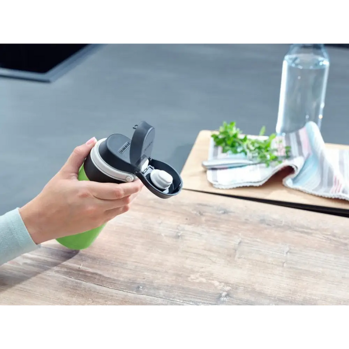 Leifheit 03249 Чаша за пътуване 350 ml Черна Зелена