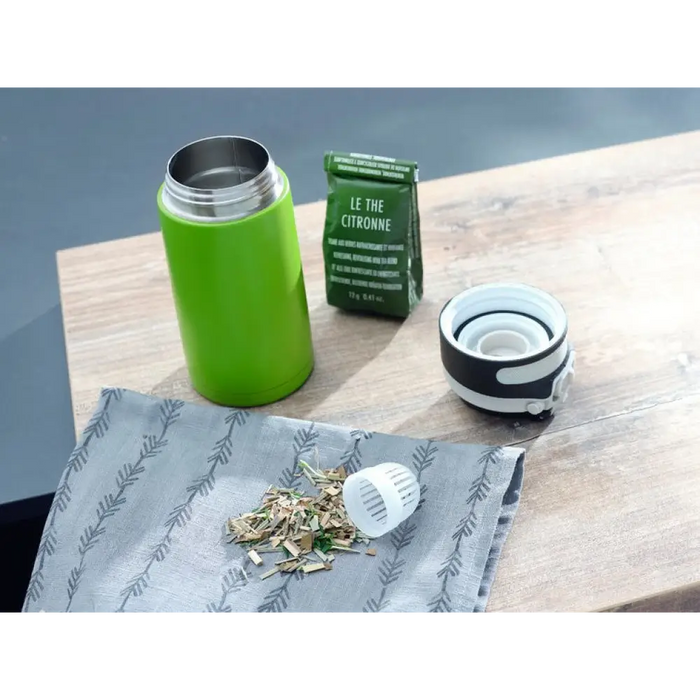 Leifheit 03249 Чаша за пътуване 350 ml Черна Зелена