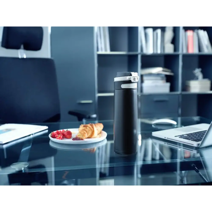 Leifheit 03271 чаша за пътуване 600 ml черна неръждаема