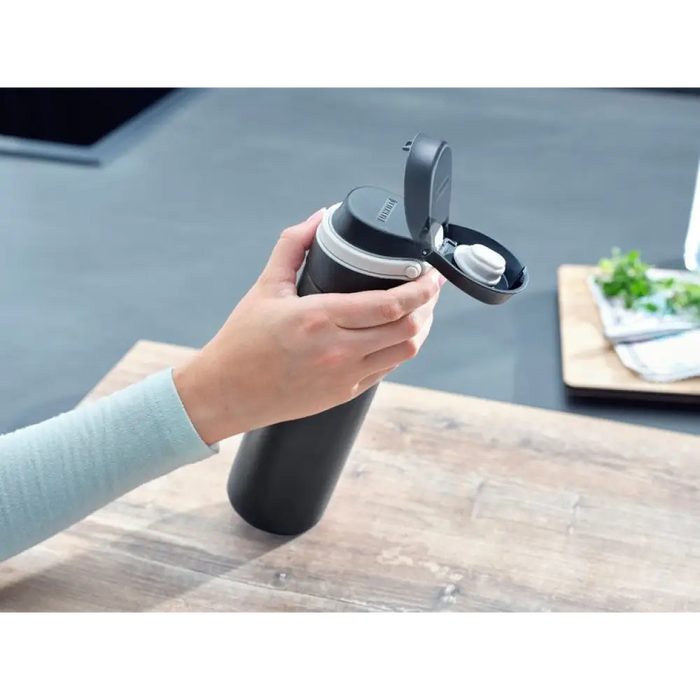 Leifheit 03271 чаша за пътуване 600 ml черна неръждаема