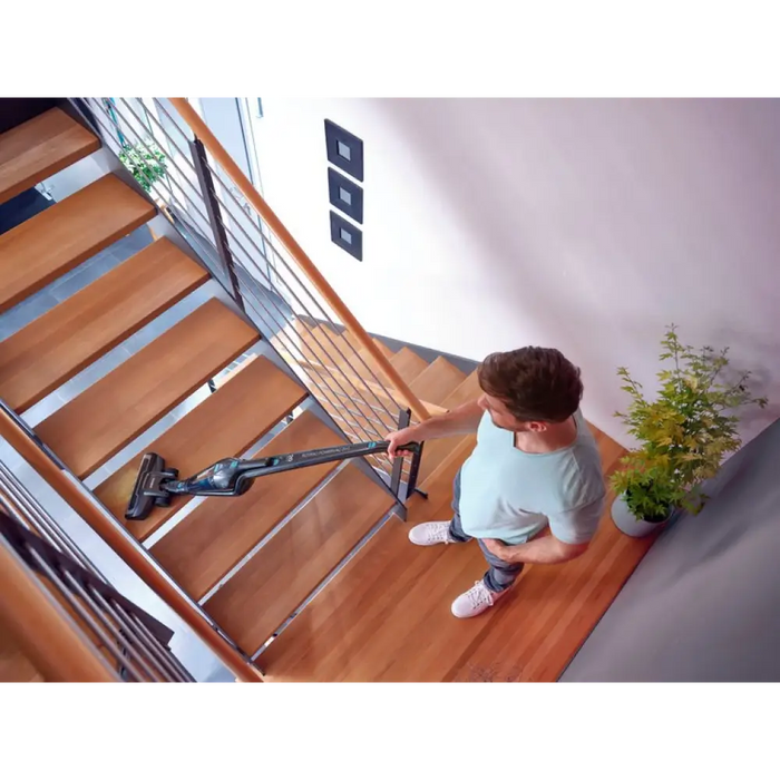 Leifheit Rotaro PowerVac 2в1 20V без торба черен син