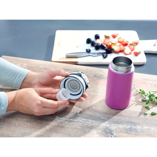 Leifheit Термочаша Flip 350 ml Лилава