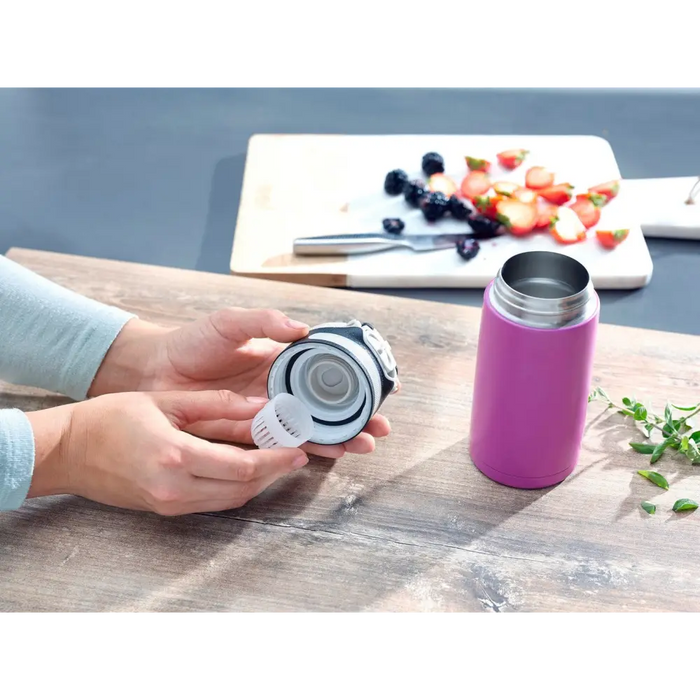 Leifheit Термочаша Flip 350 ml Лилава