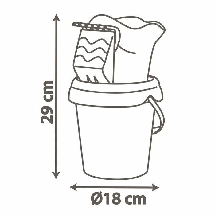 Лейка Smoby Spidey Bucket MM Garni Пластмаса