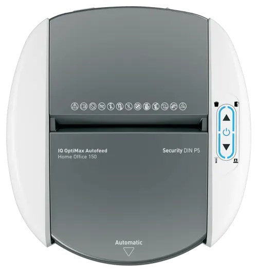 Шредер Leitz IQ Optimax AutoFeed 150, P5, 150 листа, 15 л