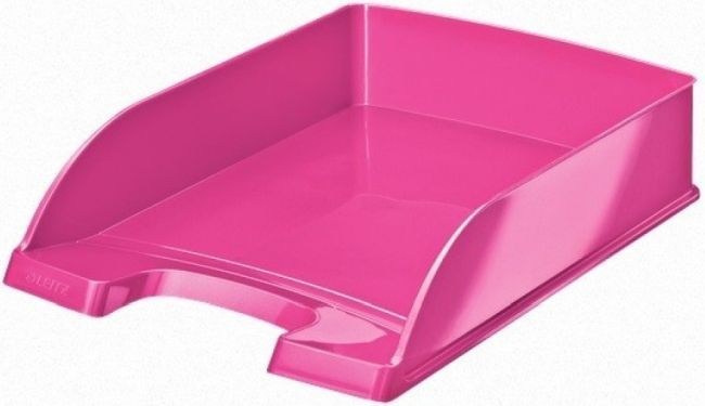 Хоризонтална поставка Leitz Wow - розова