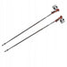 LEKI POLES 3D AIRFOIL black/red 125