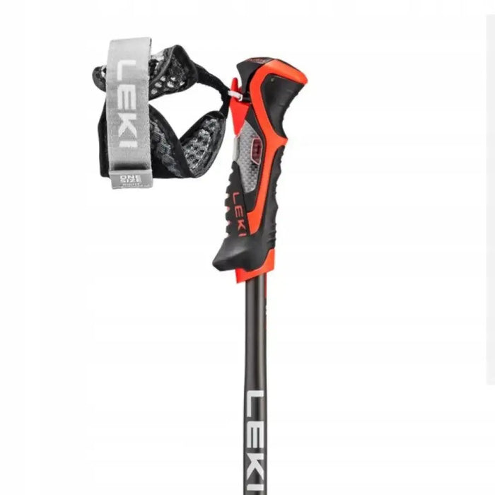 LEKI POLES 3D AIRFOIL black/red 125