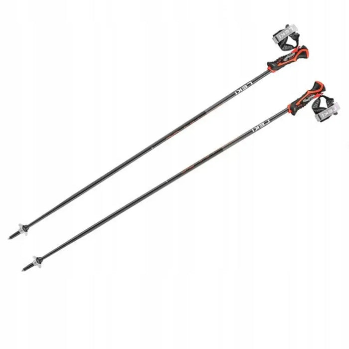 LEKI POLES 3D AIRFOIL черен/червен 120