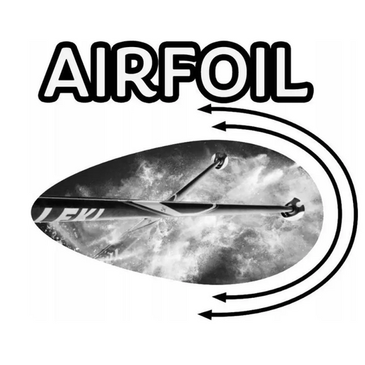 LEKI POLES NEOLITE AIRFOIL 125