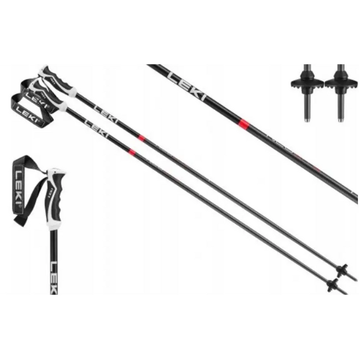 LEKI POLES NEOLITE AIRFOIL 125