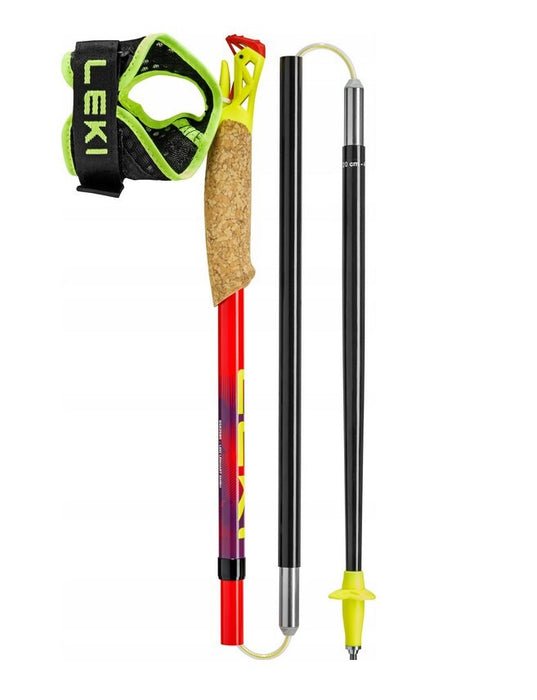 Трекинг щеки LEKI TRL Ultratrail FX One, 120 см, червени